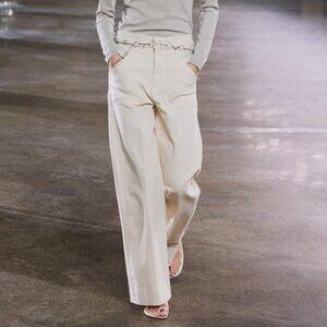 HIGH-WAISTED - WIDE LEG - FULL LENGTH ZARA WOMAN COLLECTION
